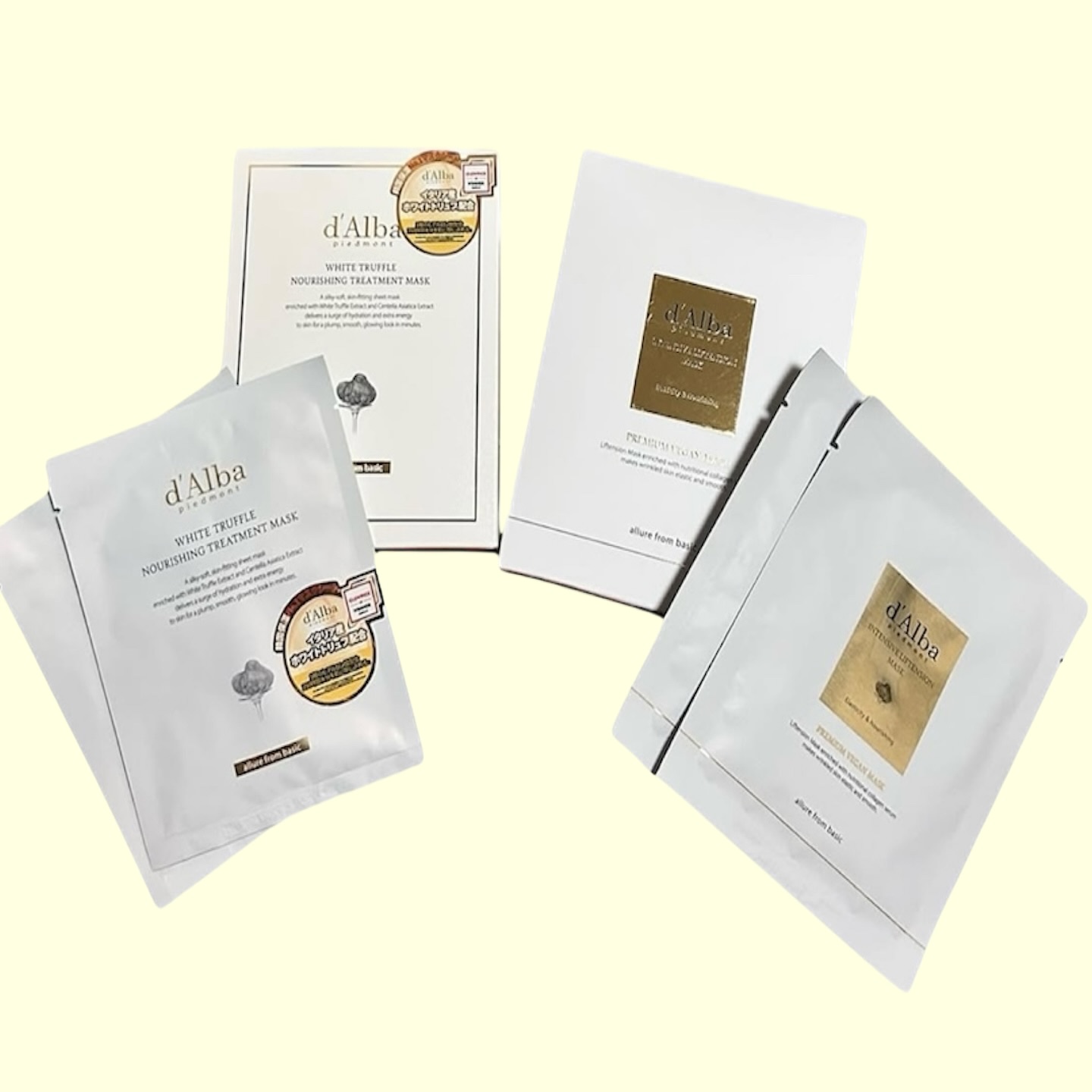 ホワイトトリュフナリシングトリートメントマスク/ダルバ/シートマスク・パックを使ったクチコミ（1枚目）