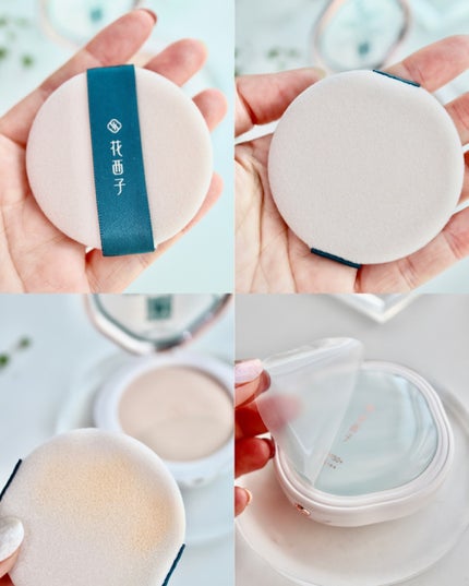 玉容凝脂プレストパウダー/花西子/プレストパウダーを使ったクチコミ(4枚目)