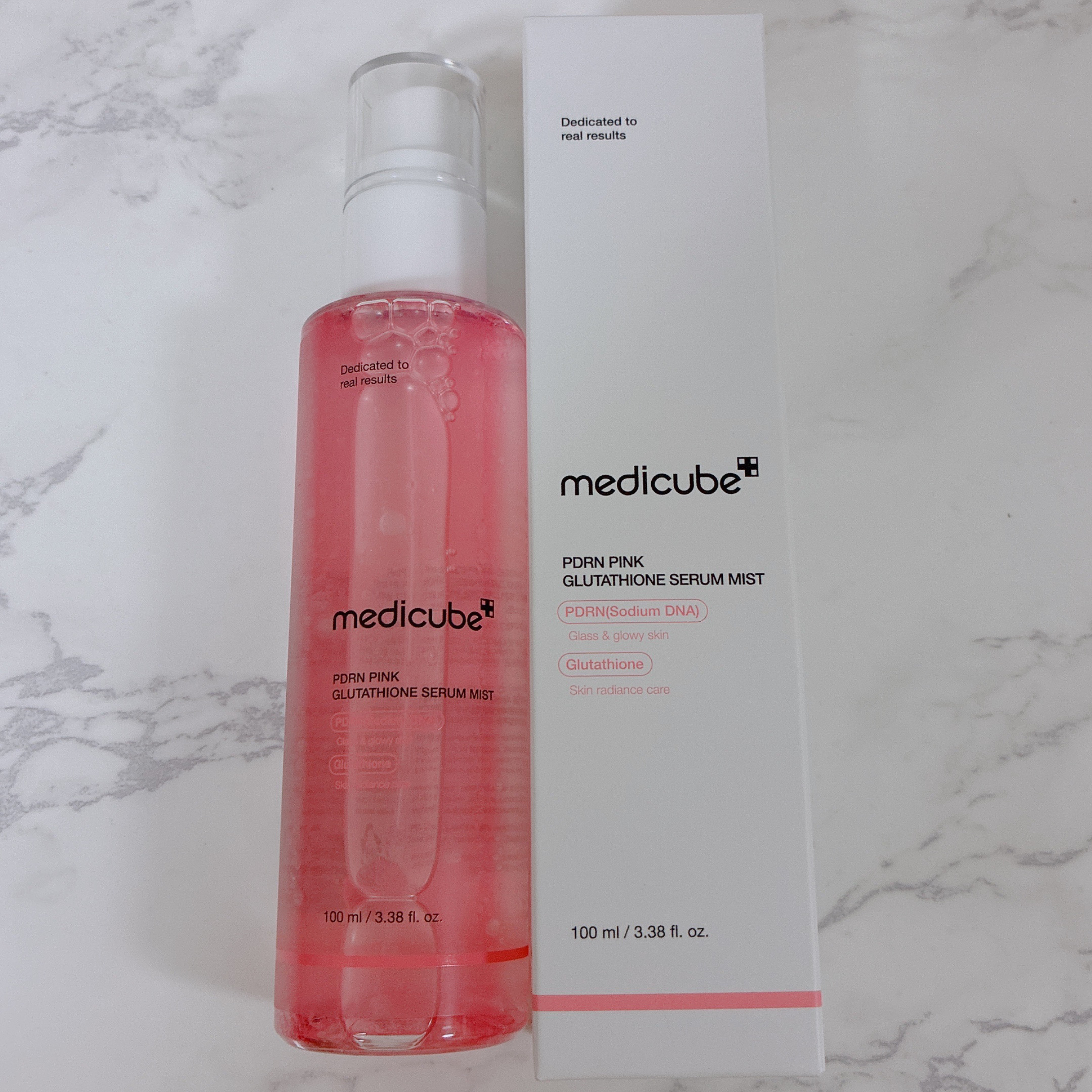 PDRNピンクセラムミスト/MEDICUBE/美容液を使ったクチコミ（1枚目）