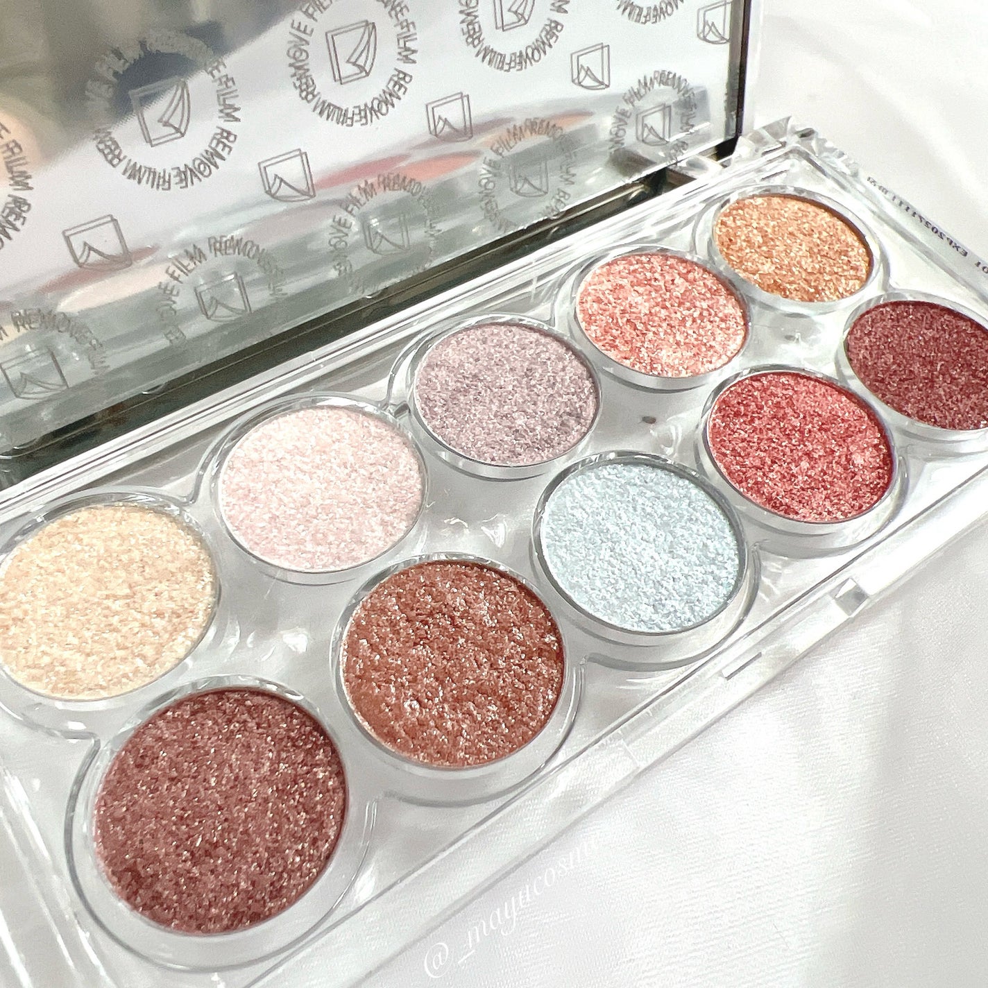 ライトオンアイズシャドウパレット/ルミル/アイシャドウパレットを使ったクチコミ(2枚目)