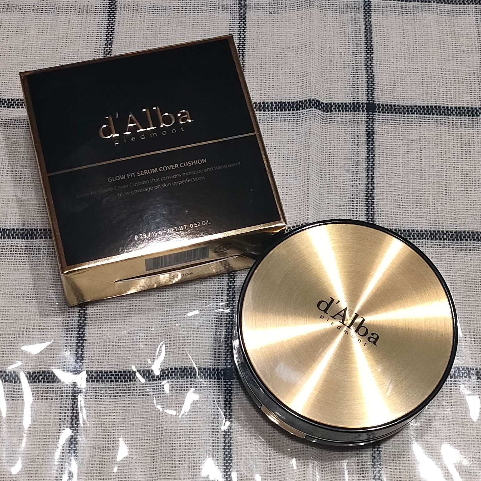 グロウフィットセラムカバークッション/ダルバ/クッションファンデーションを使ったクチコミ（1枚目）