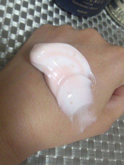 エクシア アンベアージュ クレンジングクリーム/ALBION/クレンジングクリームを使ったクチコミ(4枚目)