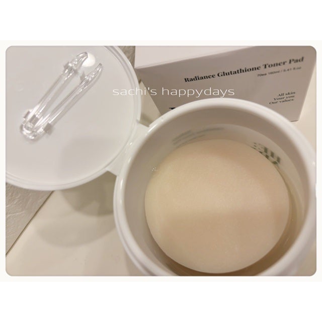 ヘアリムラディアンス グルタチオントナーパッド/HEARIM/トナーパッドを使ったクチコミ(2枚目)