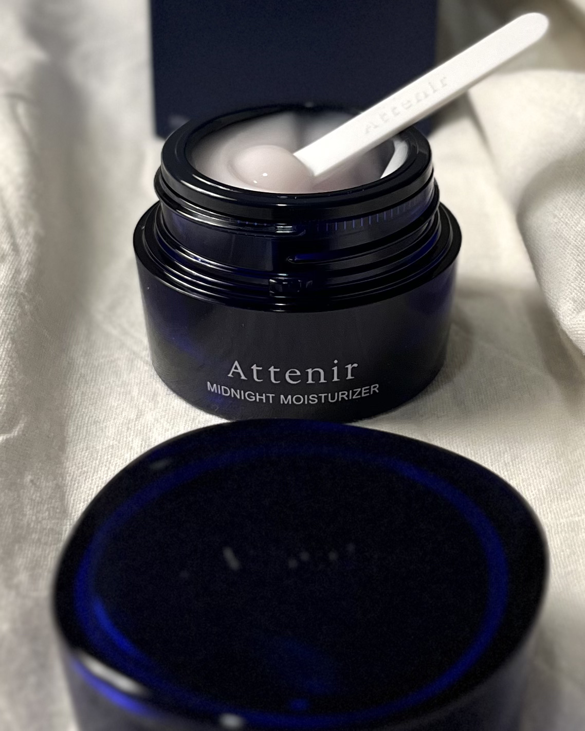 アテニア ミッドナイトモイスチャライザー/アテニア/フェイスクリームを使ったクチコミ（1枚目）