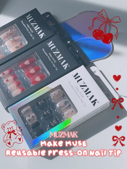 TPUネイルチップ(shape:Coffin)/Muzmak/ネイルチップ・パーツを使ったクチコミ(1枚目)