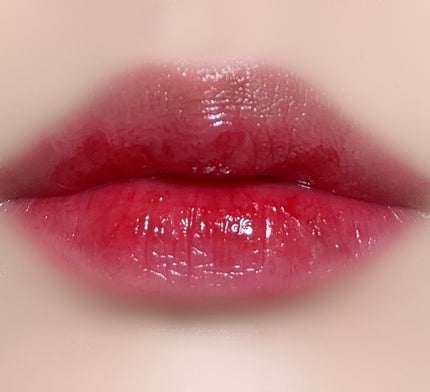 ウォータージェルリップティント #4 ベリー チェリー レッド/mernel/口紅の画像