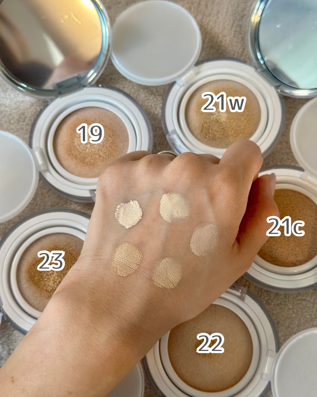 スキンレイヤーフィットクッション/ABOUT TONE/クッションファンデーションを使ったクチコミ（2枚目）