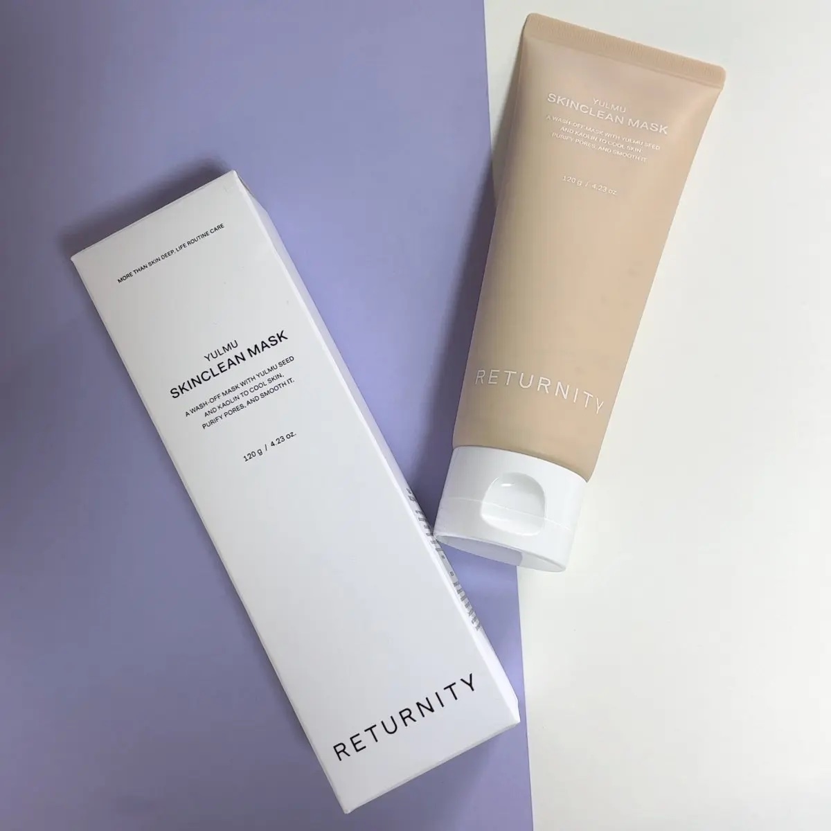 ユルムスキンクリーンパック/RETURNITY/洗い流すパック・マスクを使ったクチコミ（1枚目）