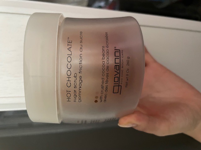 ジョヴァンニ シュガー ボディスクラブ ホットチョコレート/giovanni/ボディスクラブを使ったクチコミ（1枚目）