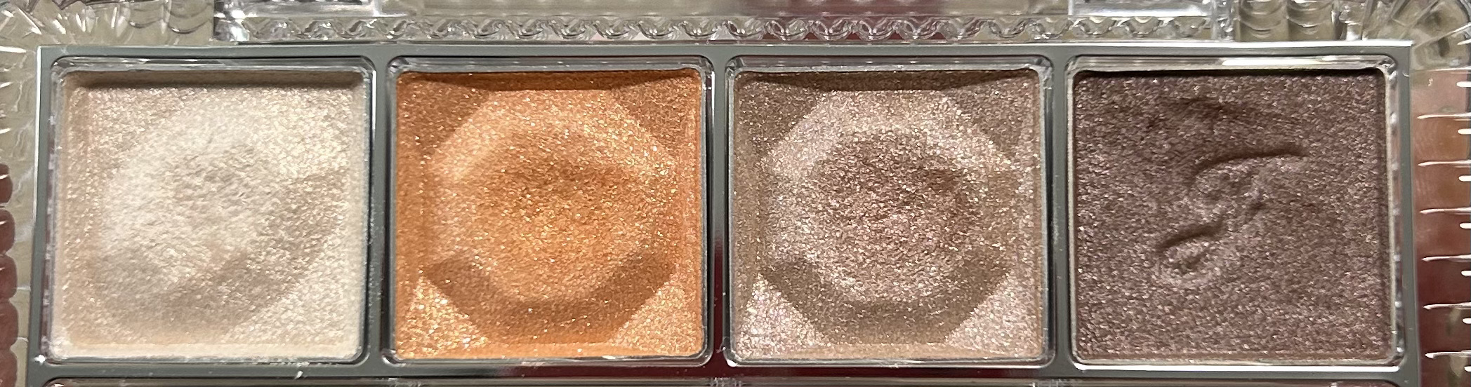 エターナルクチュール アイズ シマー ペタルグロウ 11 evening sunstone/JILL STUART/アイシャドウパレットを使ったクチコミ（3枚目）