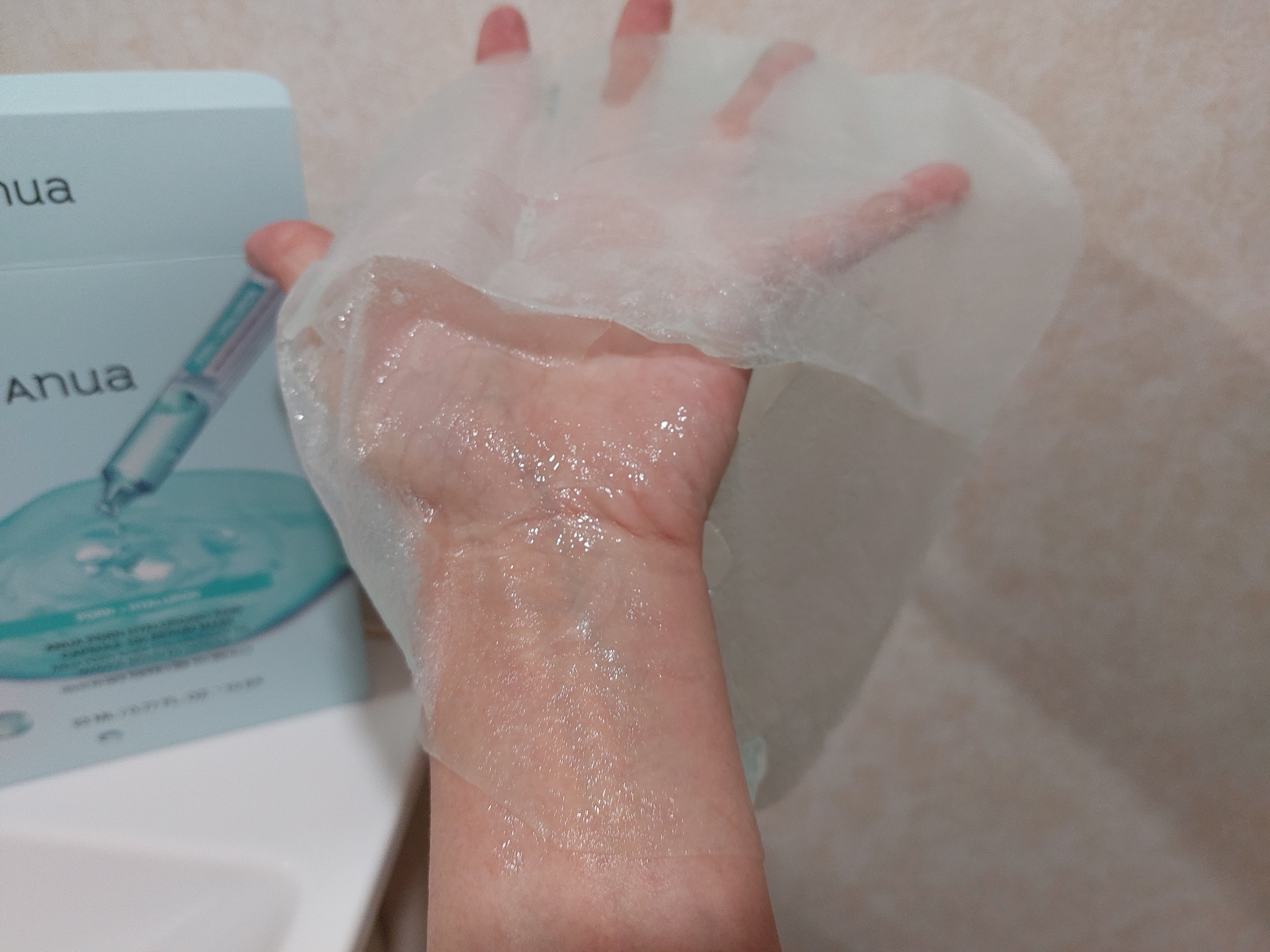 PDRNヒアルロン酸 カプセル100セラムマスクパック/Anua/シートマスク・パックを使ったクチコミ（3枚目）