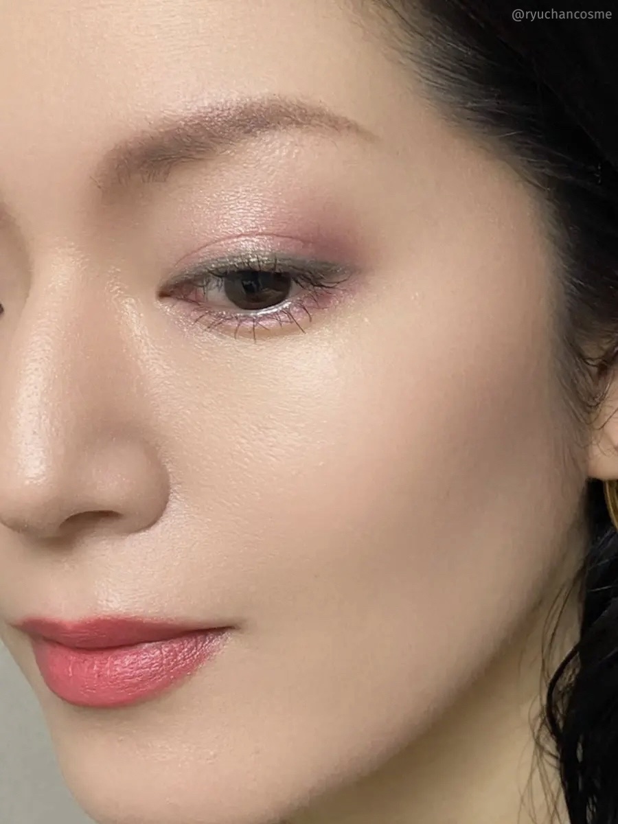 ローズ オ ジュ 02 Chic Pink/GUERLAIN/パウダーチークを使ったクチコミ（3枚目）