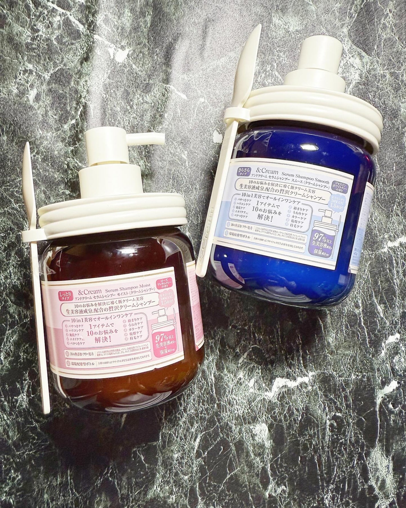 アンドクリーム セラムシャンプー モイスト/&Cream/市販シャンプーを使ったクチコミ(2枚目)