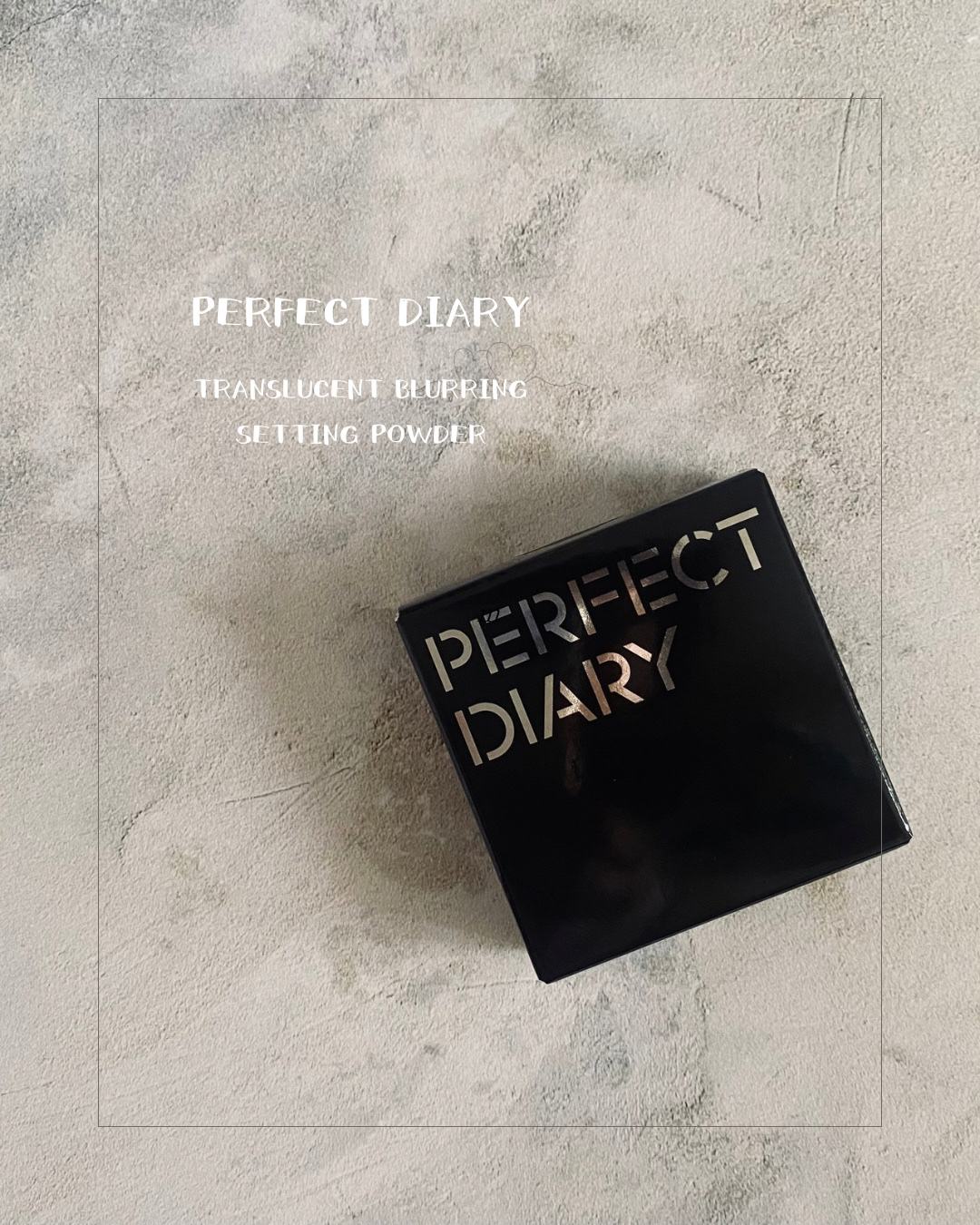 トランスルーシェント ブルーリング セッティング パウダー/PERFECT DIARY/プレストパウダーを使ったクチコミ（1枚目）