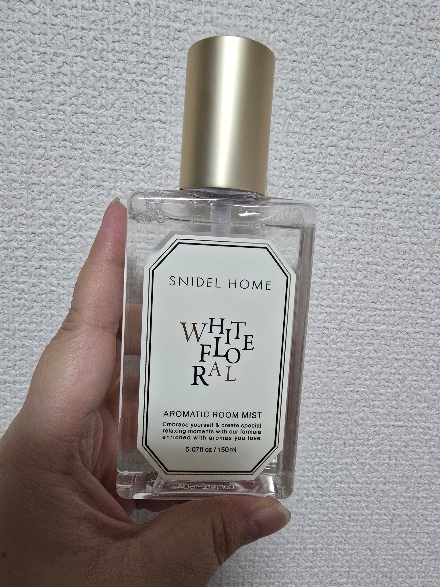 アロマティック ルームミスト/SNIDEL HOME/ファブリックミストを使ったクチコミ（2枚目）