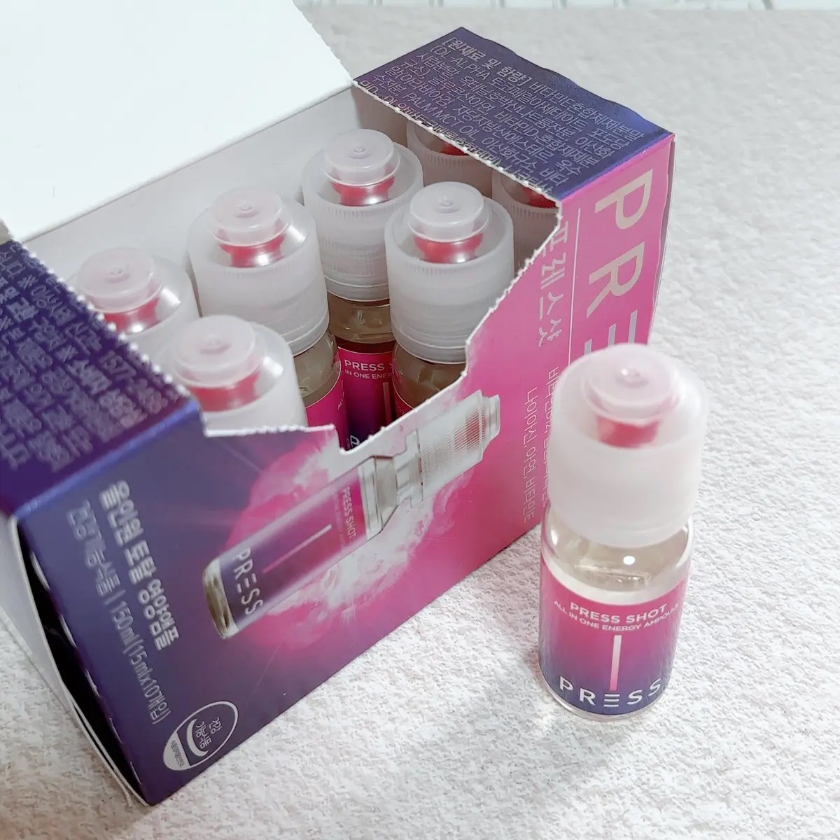 PRESS SHOT/PRESS SHOT/美容サプリメントを使ったクチコミ（2枚目）