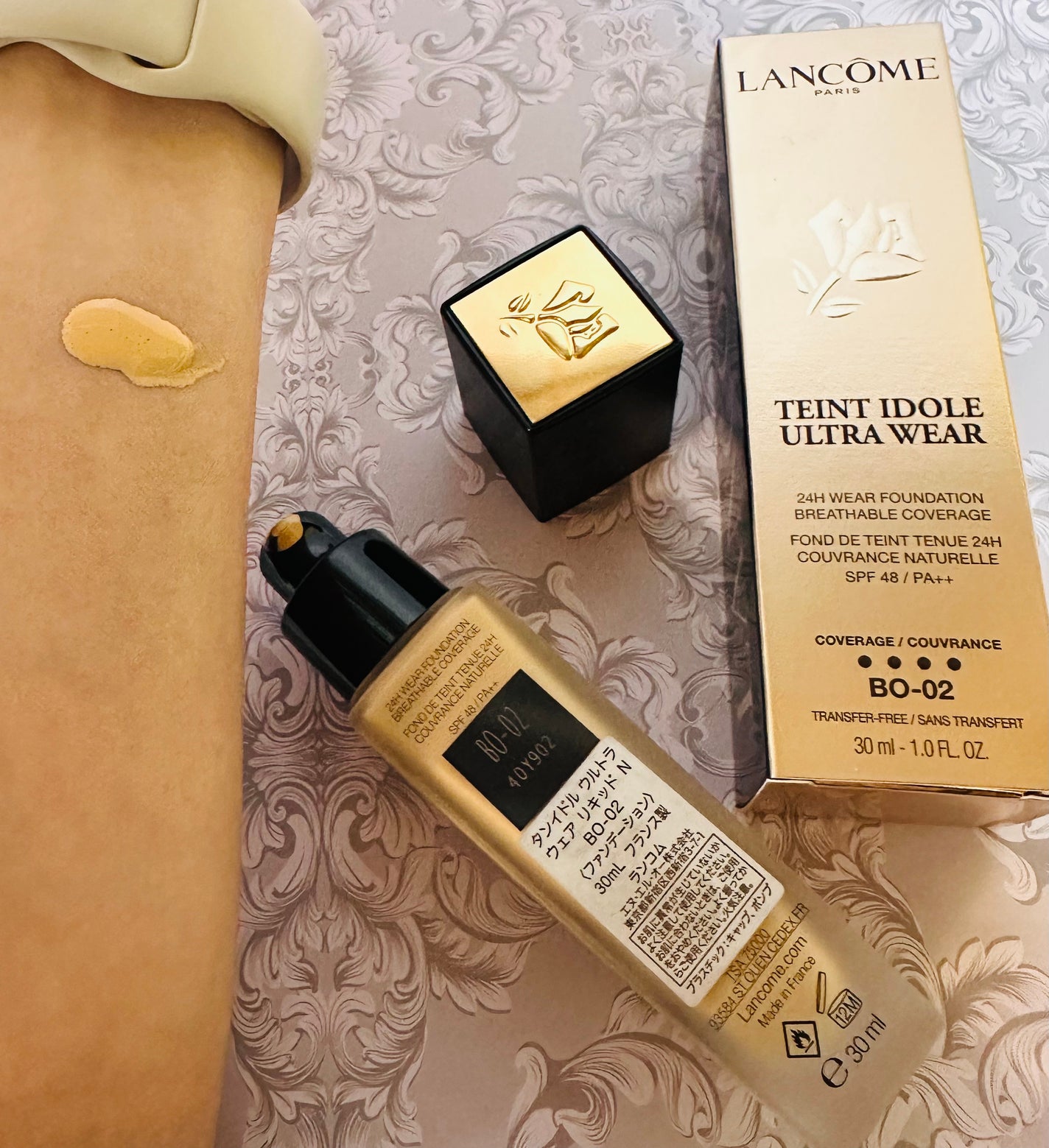 タンイドル ウルトラ ウェア リキッド N/LANCOME/リキッドファンデーションを使ったクチコミ(3枚目)