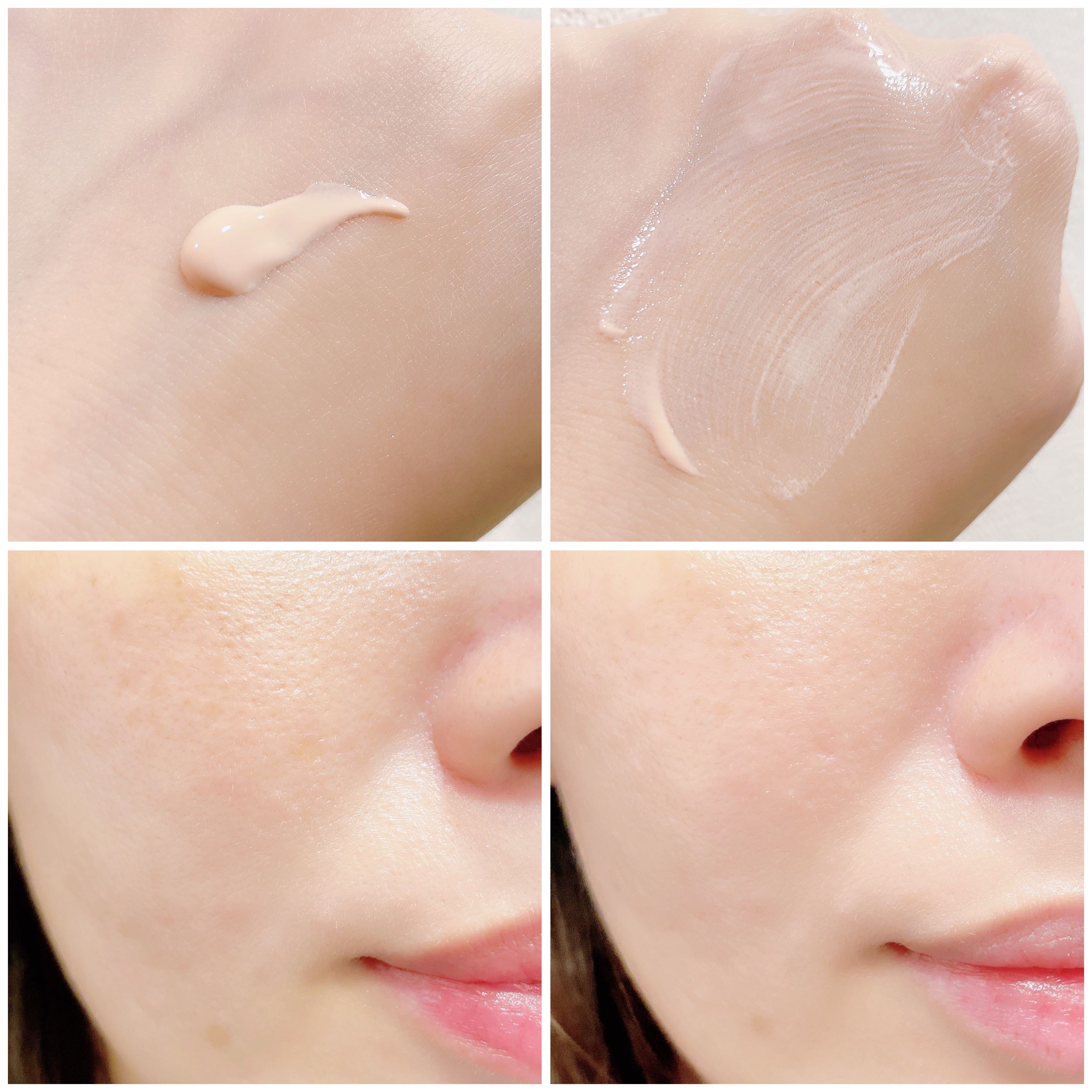 ダルバ ウォータフル トーンアップ サンクリーム(パープル)/ダルバ/日焼け止めクリームを使ったクチコミ（3枚目）