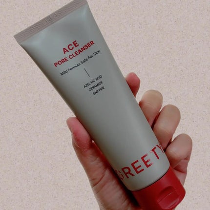 ACE pore cleanser /GREETY/洗顔フォームを使ったクチコミ(2枚目)