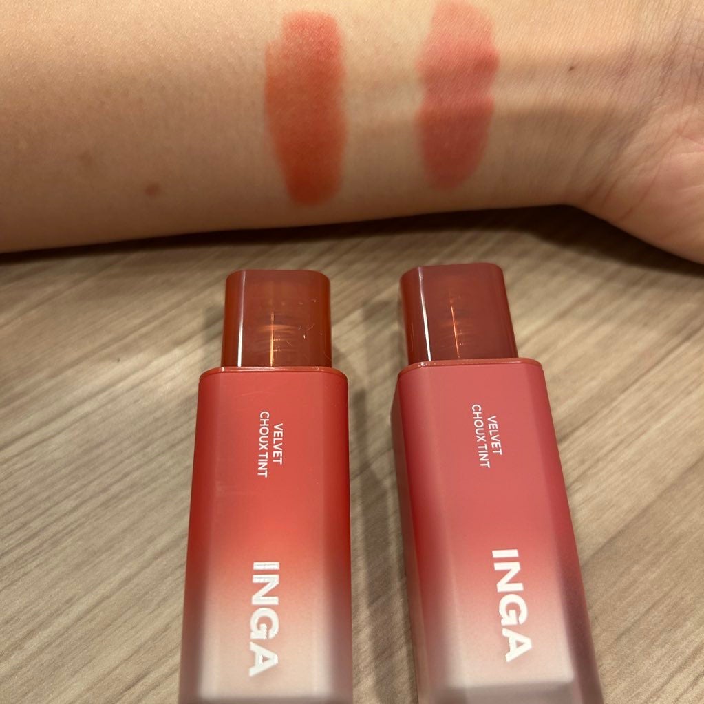 ベルベットシューティント/INGA/リップティントを使ったクチコミ(3枚目)