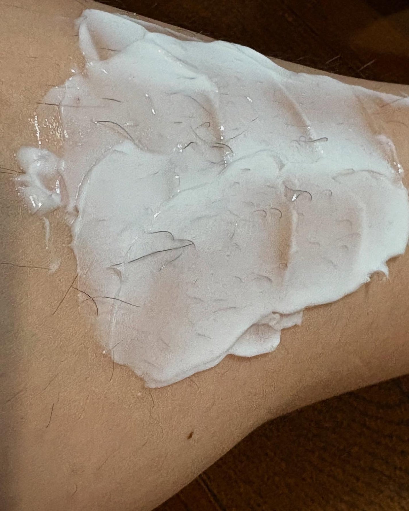 パイナップル豆乳除毛クリーム/鈴木ハーブ研究所/除毛クリームを使ったクチコミ(4枚目)