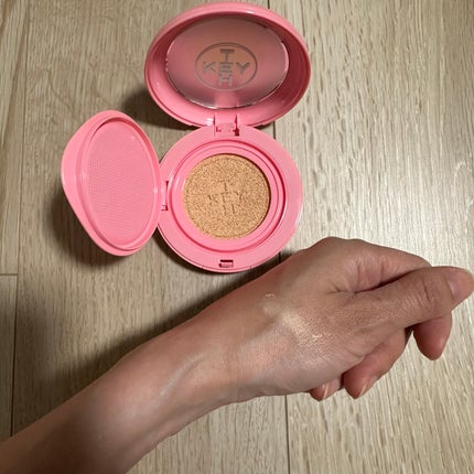 ピンクマグネットクッション/KEYTH/クッションファンデーションを使ったクチコミ(4枚目)