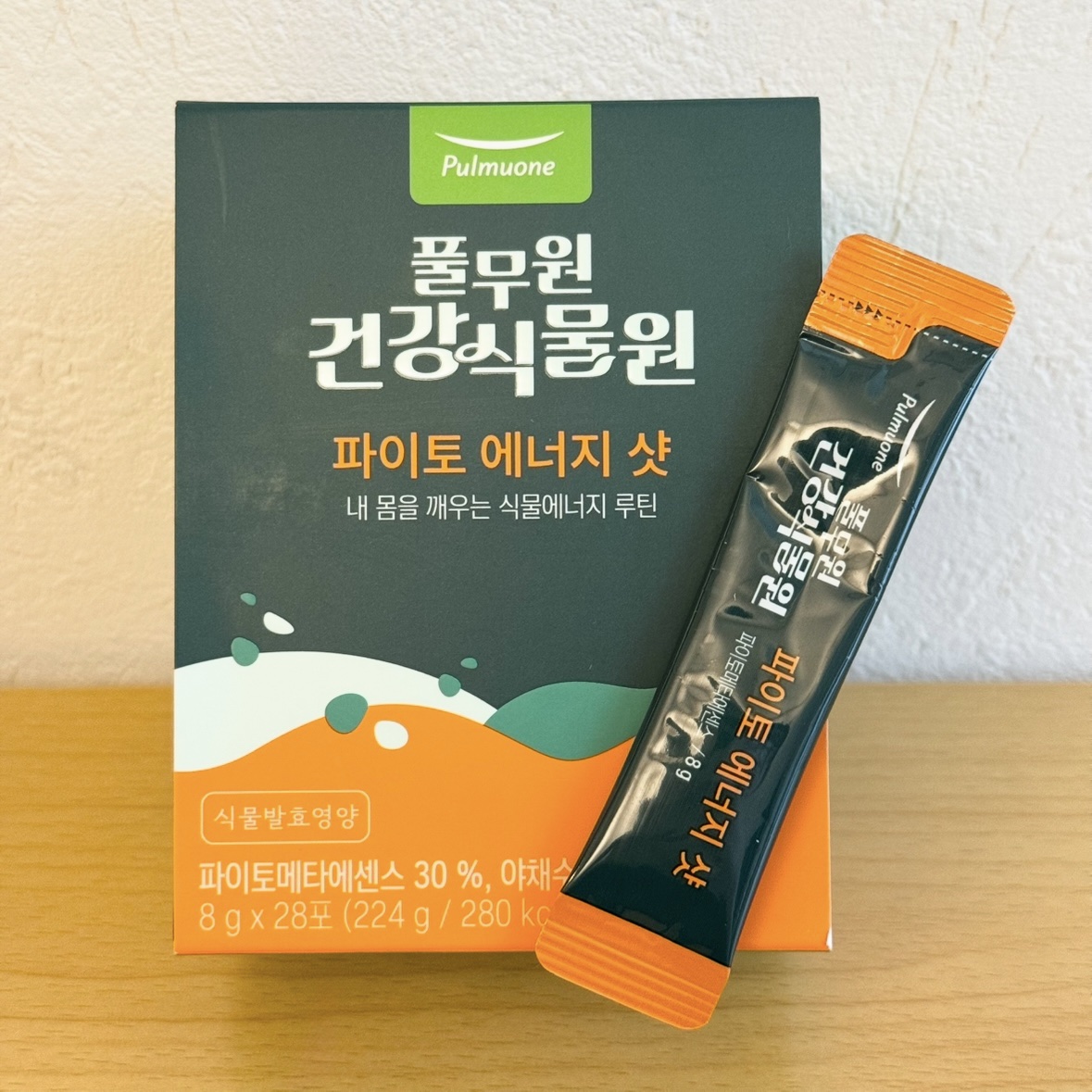 プルムウォン健康植物園フィトエネルギーショット/Pulmuone/美容サプリメントを使ったクチコミ（1枚目）