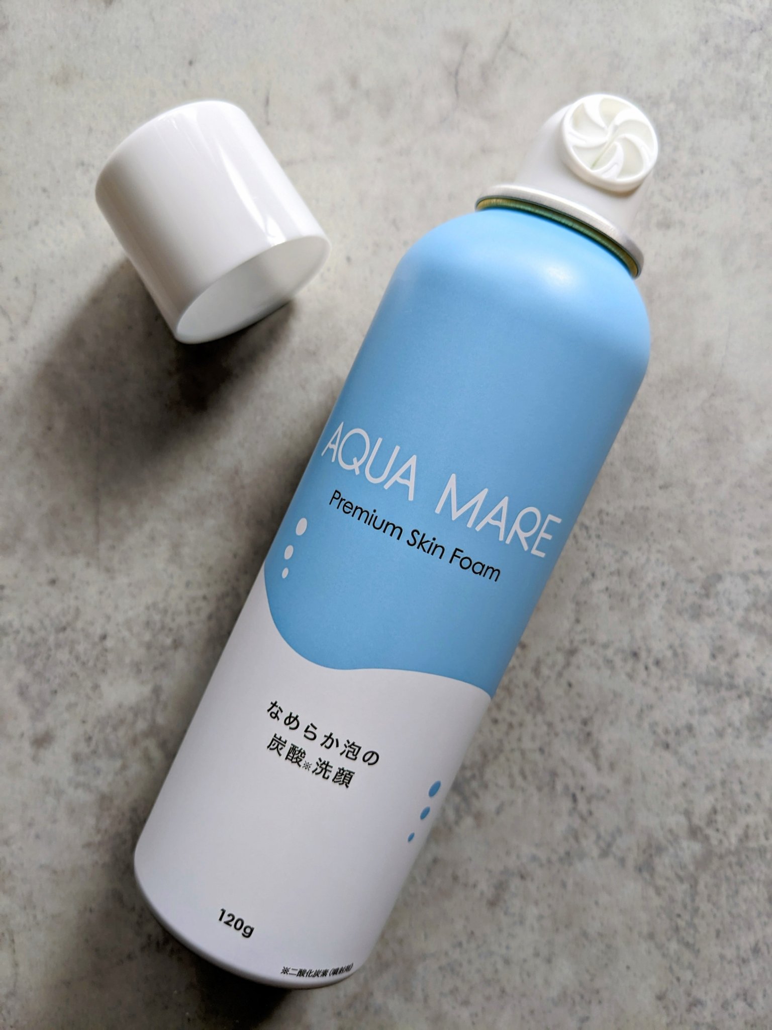 AQUA MARE 炭酸泡洗顔モイスト/AQUA MARE/泡洗顔を使ったクチコミ（3枚目）