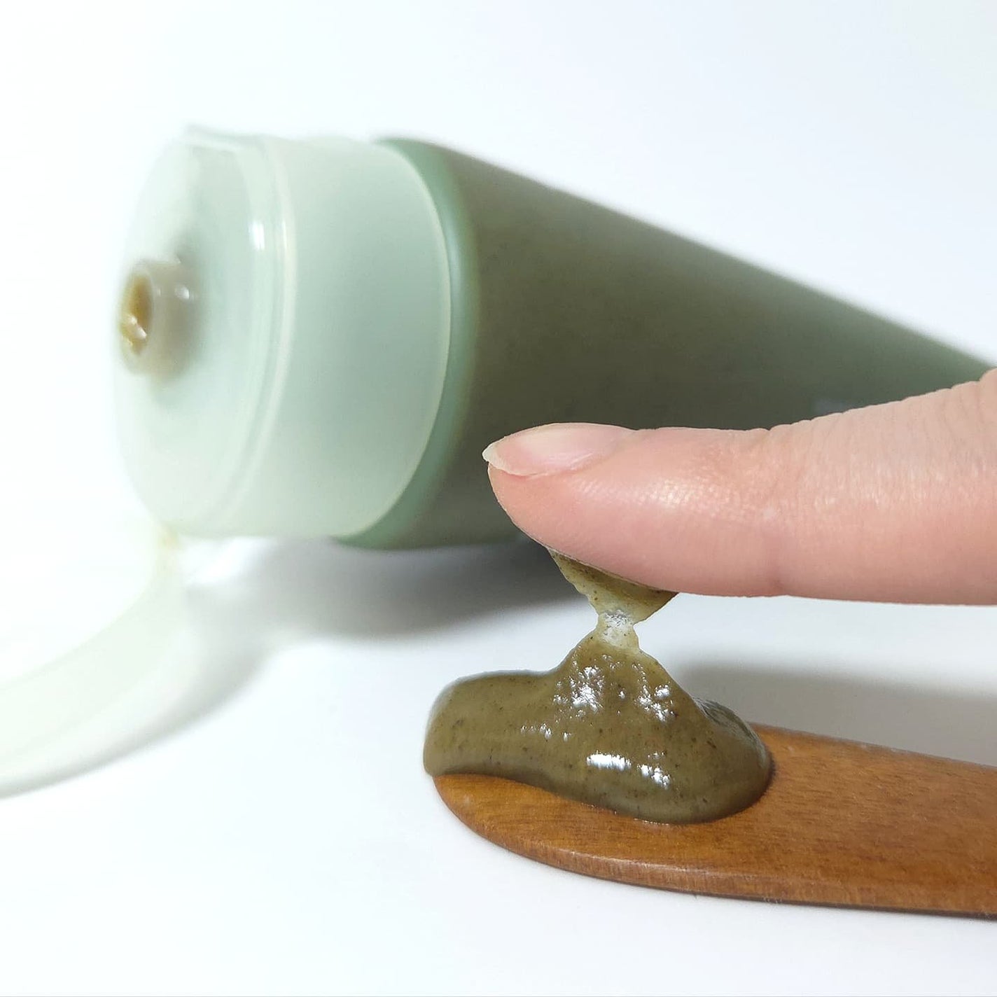 ピュア アルテミシア ディープ クラリファイングマスク トゥ フォーム クレンザー/HANYUL(ハンユル)/クレンジングを使ったクチコミ(3枚目)