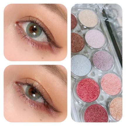 ライトオンアイズシャドウパレット/ルミル/アイシャドウパレットを使ったクチコミ(3枚目)