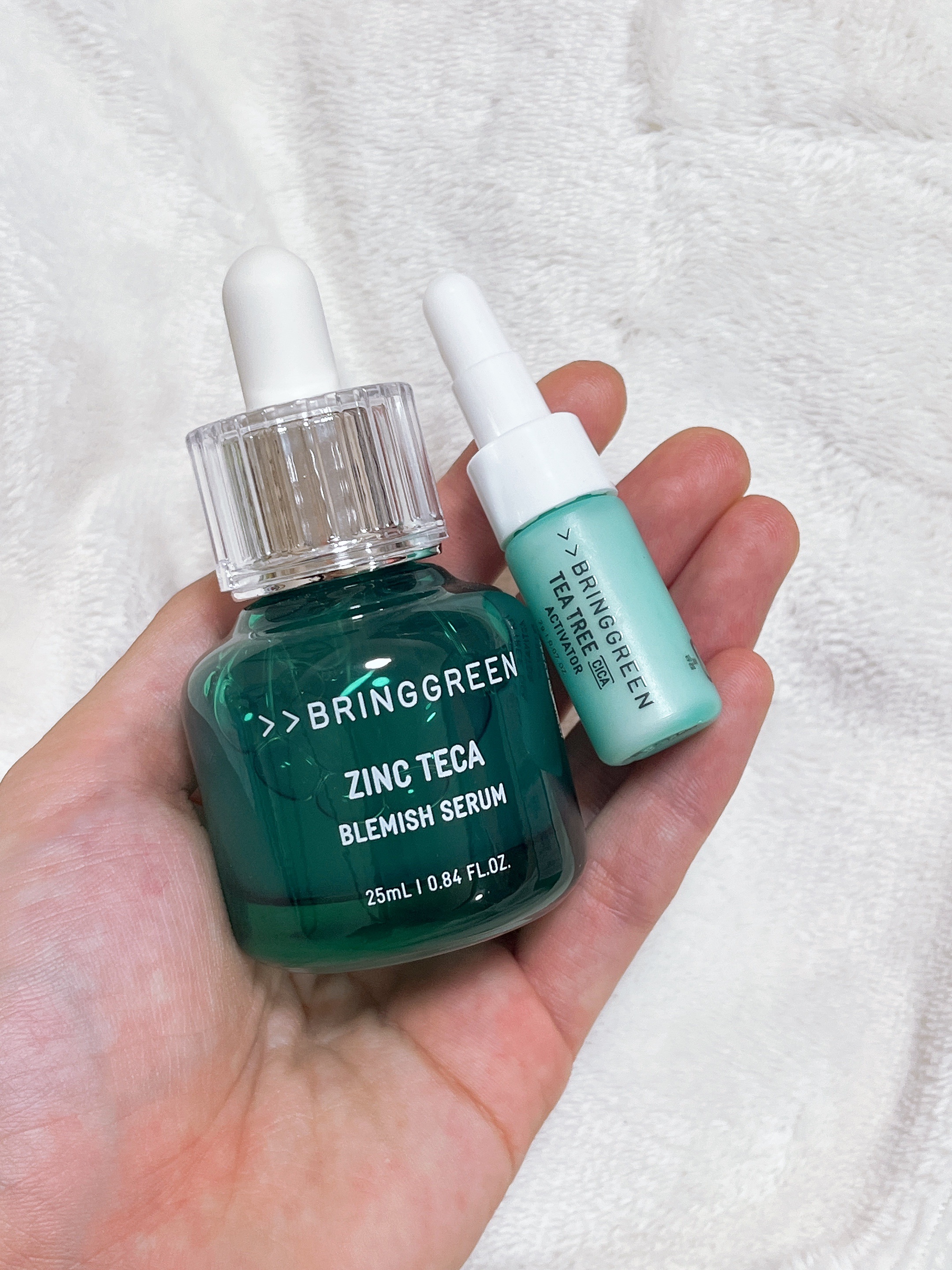 ジンクテカBセラムセット/BRING GREEN/スキンケアキットを使ったクチコミ（1枚目）