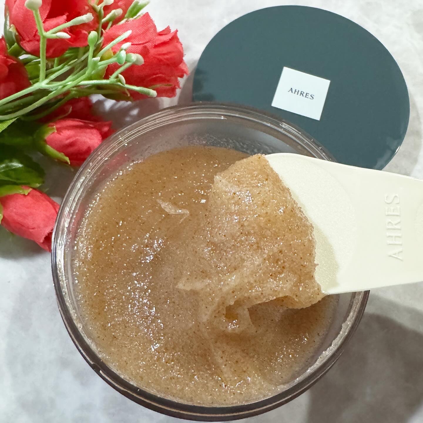 ボディスクラブ ブラッシャー モイスト/アーレス/ボディスクラブを使ったクチコミ（2枚目）