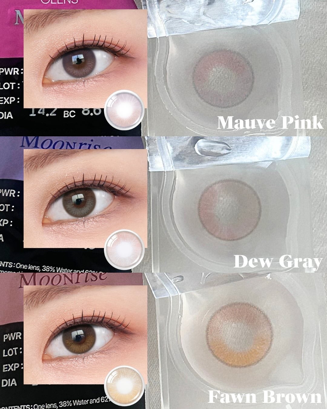 Moonrise 1day/OLENS/ワンデー(1DAY)カラコンを使ったクチコミ(9枚目)
