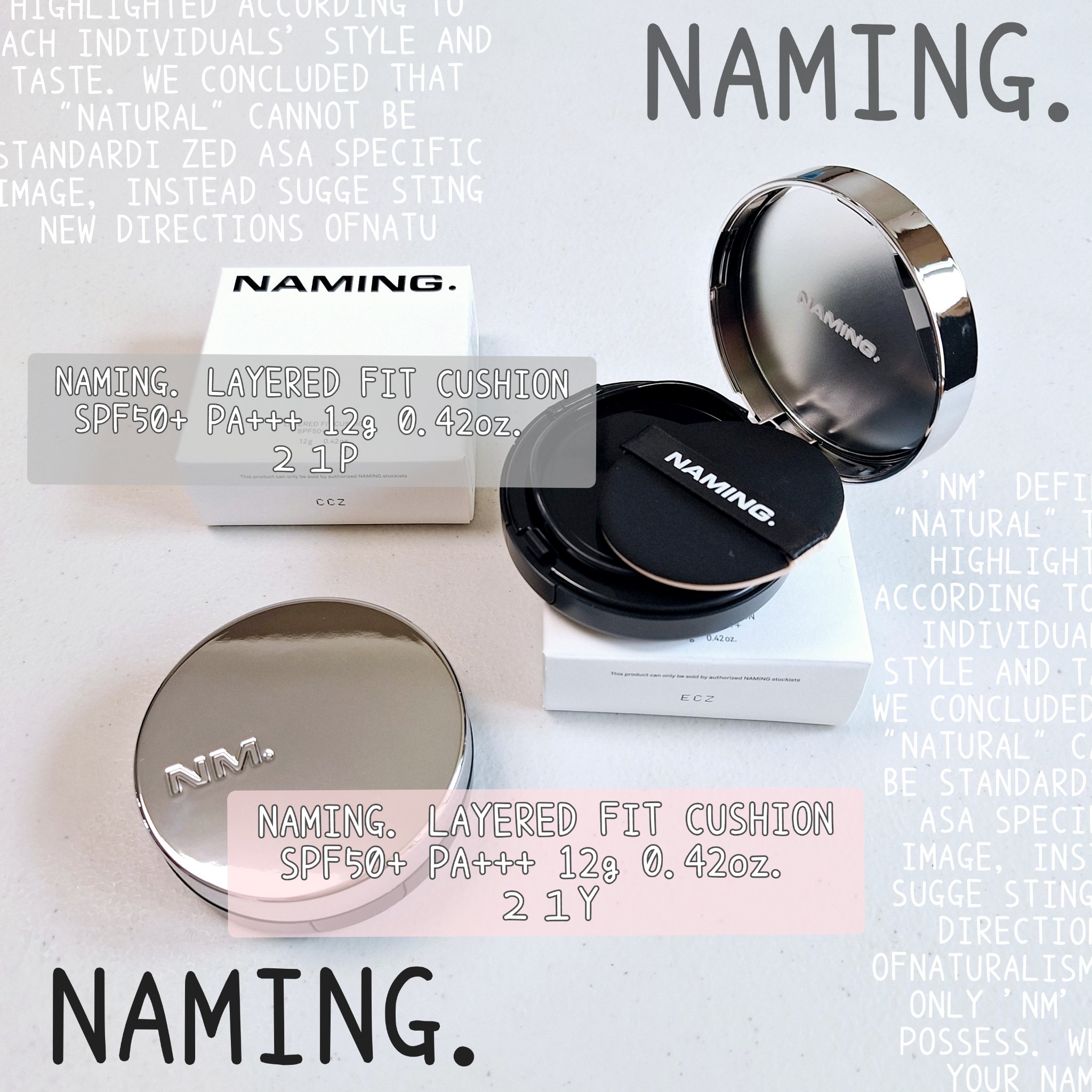 ネーミング レイヤード フィットクッション/NAMING./クッションファンデーションを使ったクチコミ（1枚目）