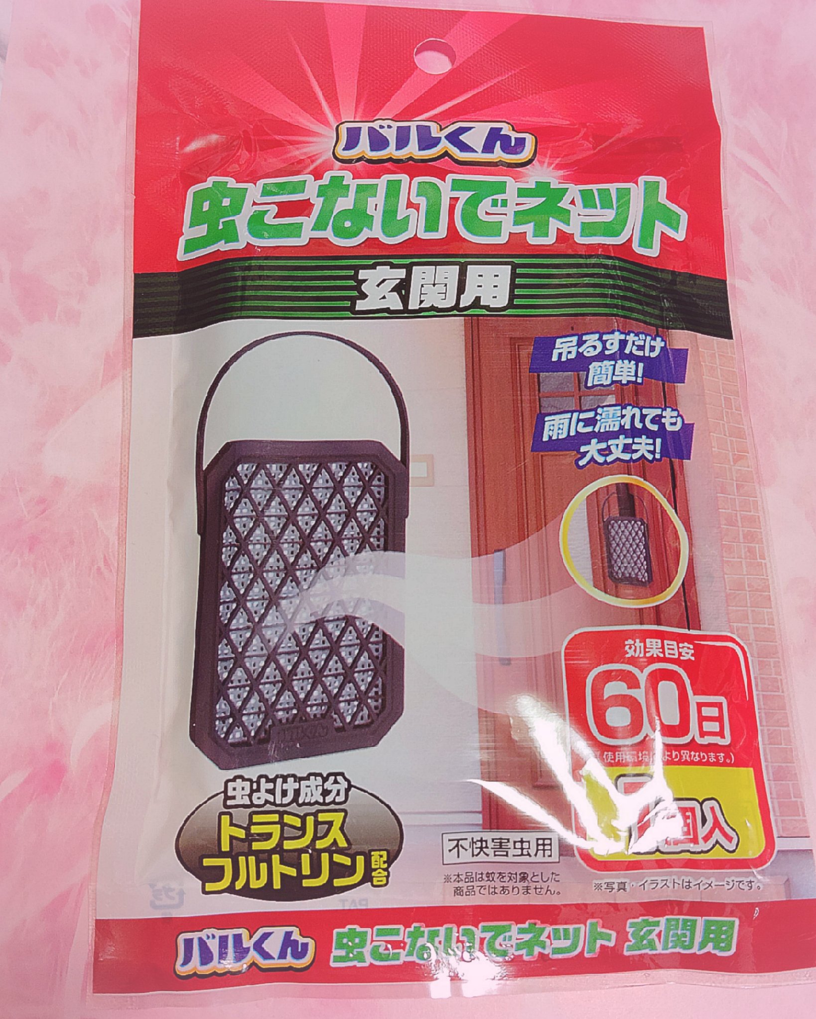 バルくん 虫こないでネット 掛け置きタイプ くま/DAISO/その他を使ったクチコミ（1枚目）