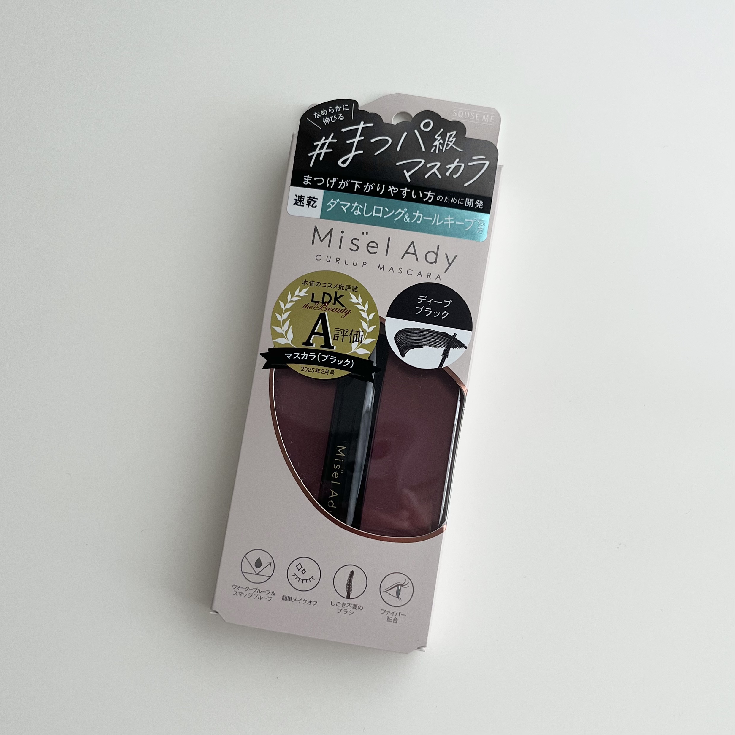 ミゼルエディ カールアップマスカラ ロング/ミゼルエディ/マスカラを使ったクチコミ（2枚目）