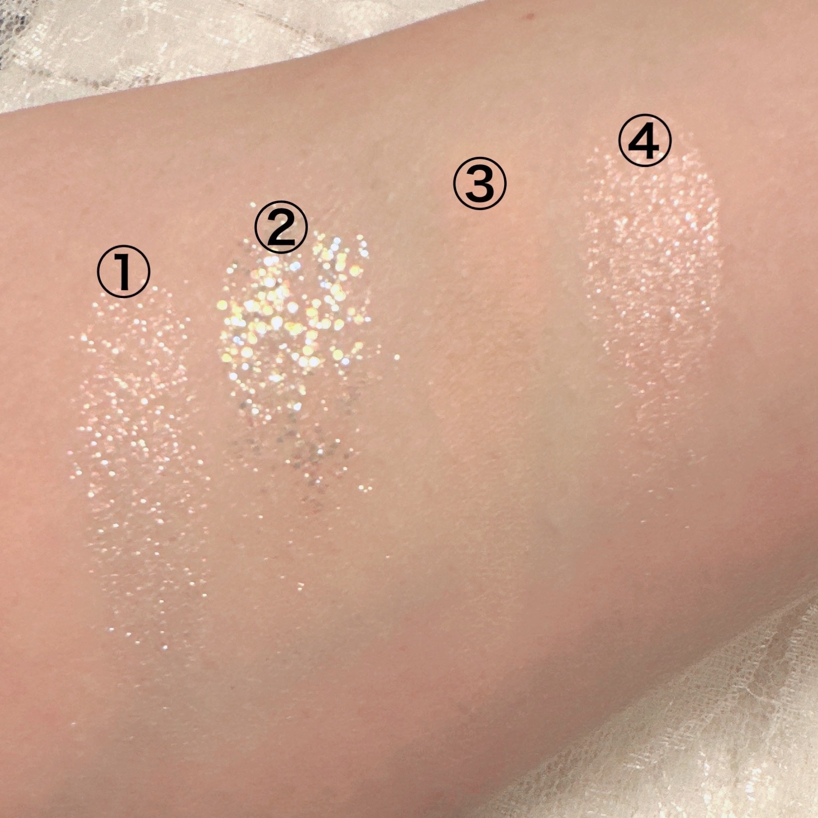 グリッターレイヤリングアイシャドウパレット/TWINKLE POP/アイシャドウパレットを使ったクチコミ（3枚目）