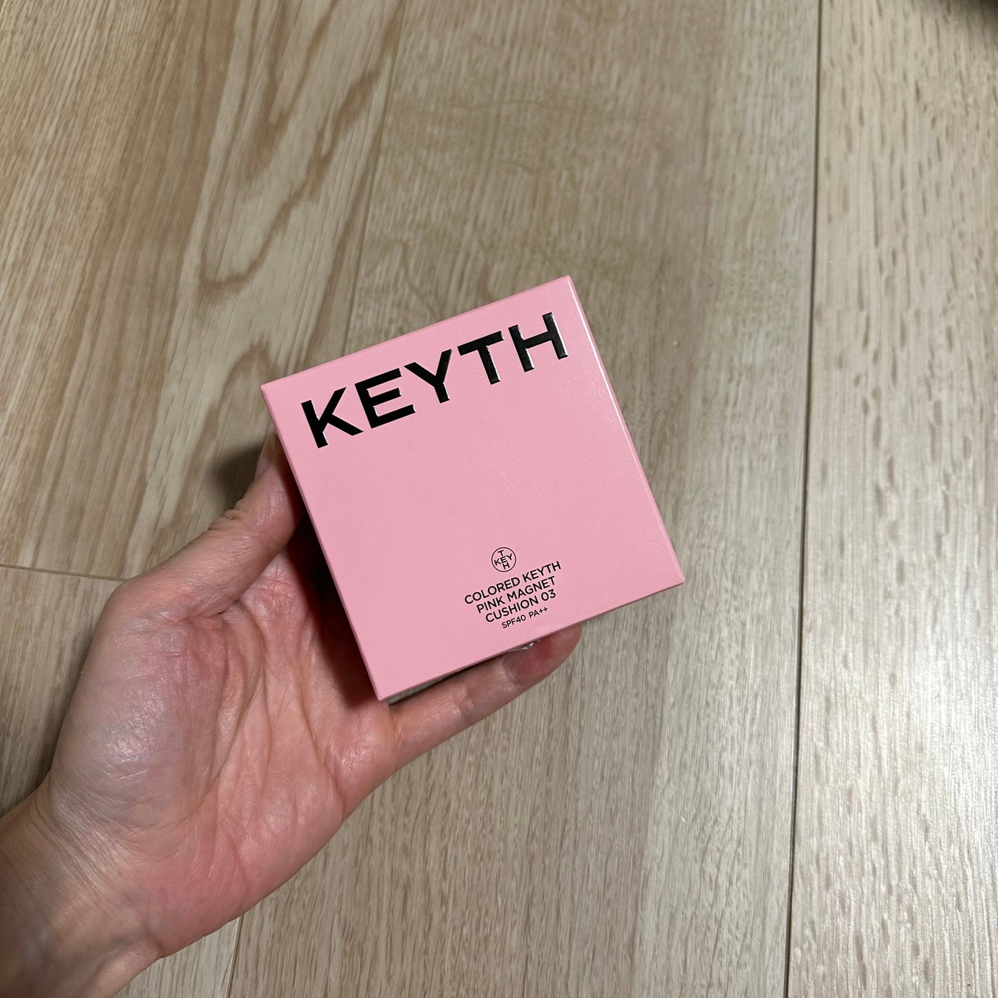 ピンクマグネットクッション/KEYTH/クッションファンデーションを使ったクチコミ(1枚目)