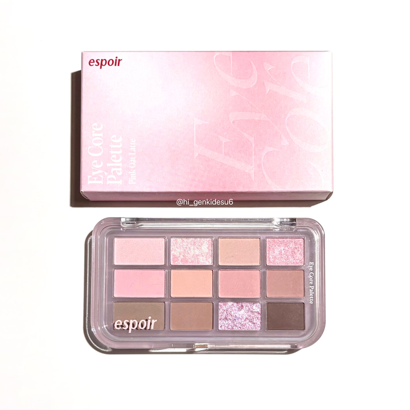 アイコアパレット/espoir/アイシャドウパレットを使ったクチコミ(1枚目)