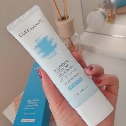 アクアティカクーリングサンスクリーン/Cell Fusion C(セルフュージョンシー)/日焼け止めクリームを使ったクチコミ(2枚目)