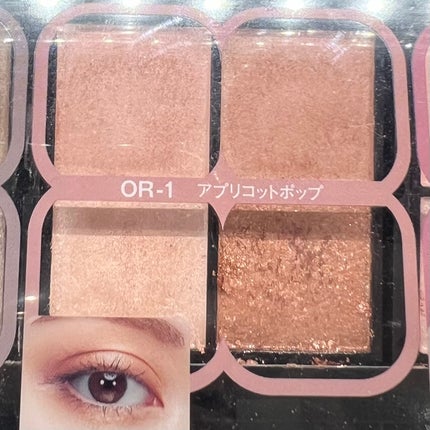 ケイト ポッピングシルエットシャドウ/KATE/アイシャドウパレットを使ったクチコミ(2枚目)