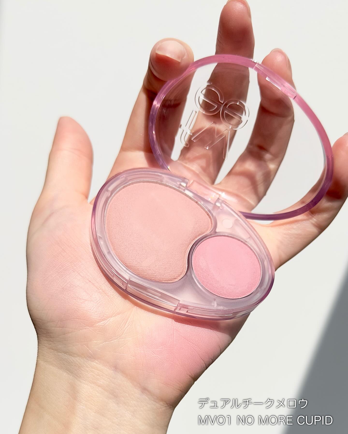 デュアルチークメロウ/fwee/ジェル・クリームチークを使ったクチコミ（3枚目）