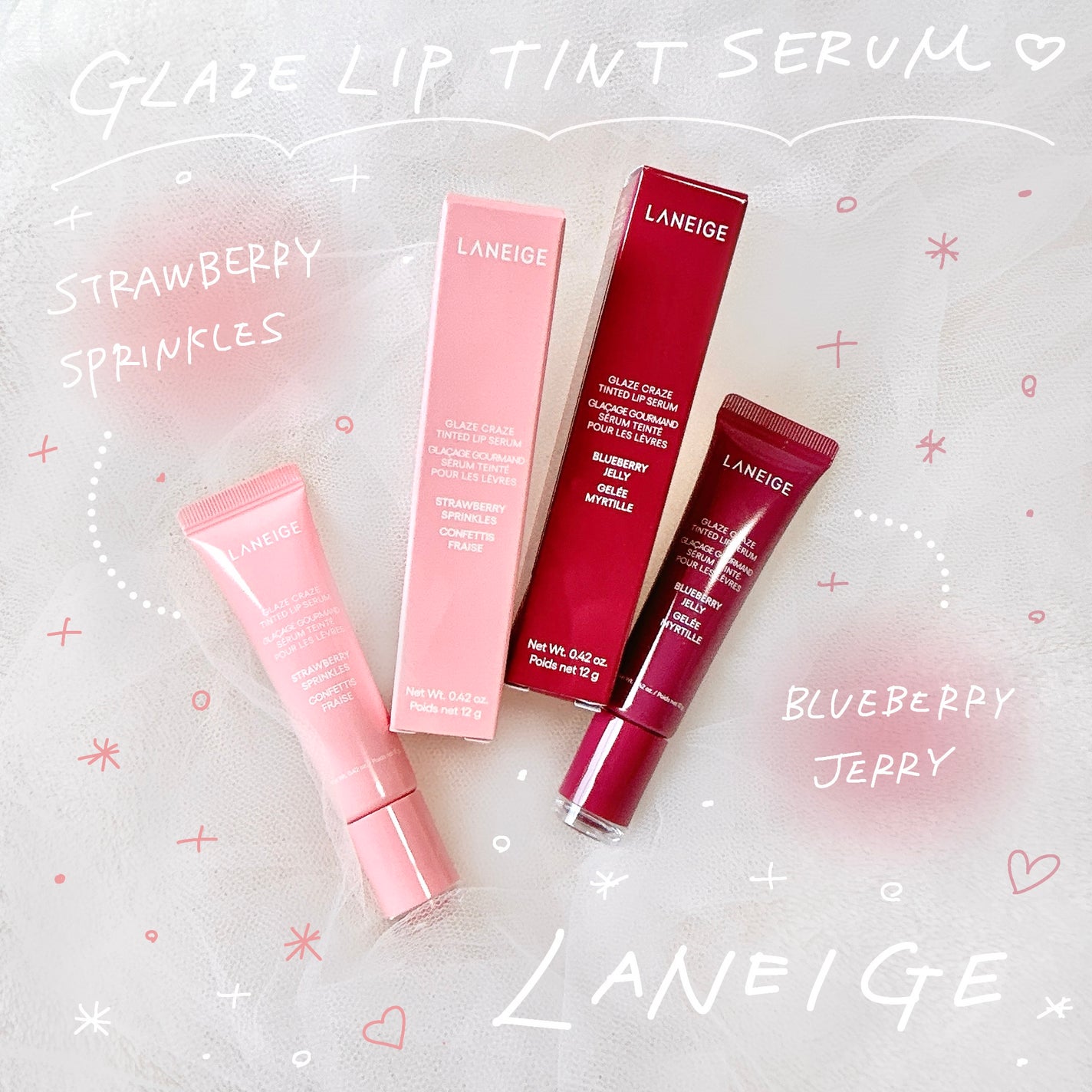 グレイズ ティントリップセラム/LANEIGE/リップ美容液を使ったクチコミ(1枚目)
