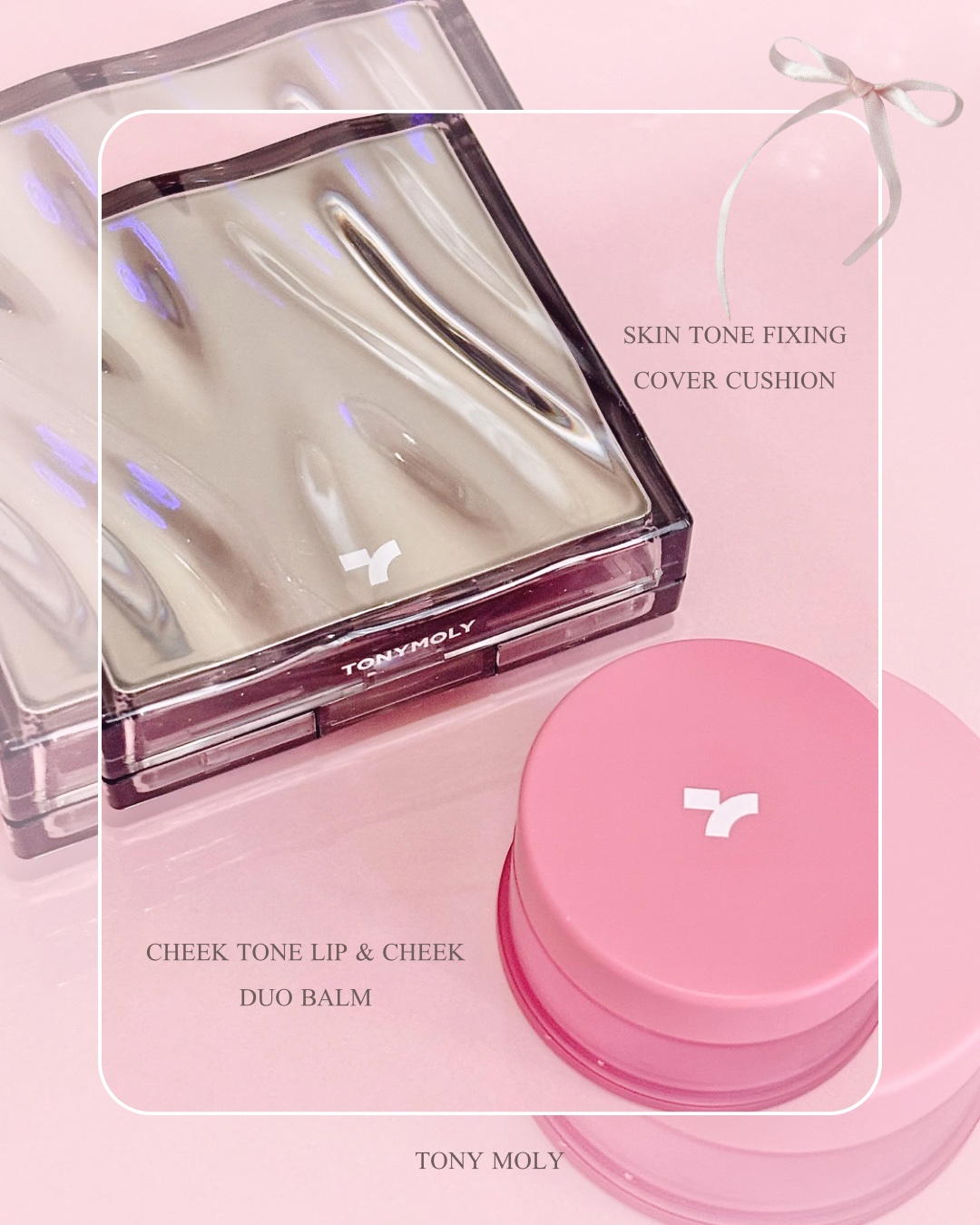 チークトーン リップ＆チーク デュオバーム/TONYMOLY/口紅を使ったクチコミ（2枚目）