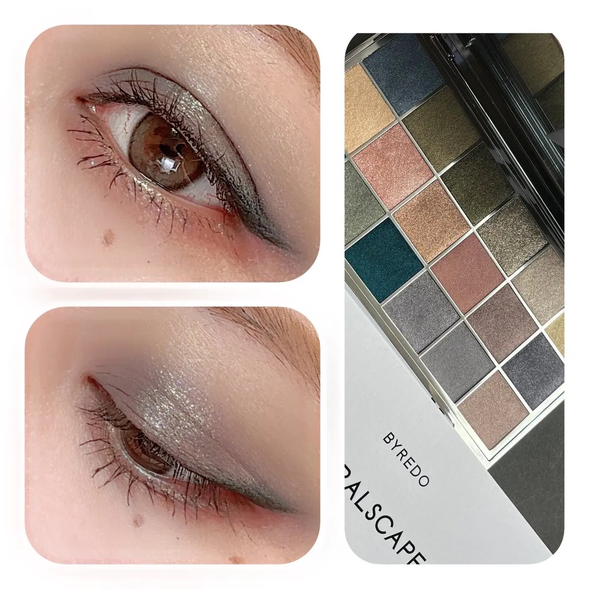 バイレード　アイシャドウパレット ミネラルスケープ BYREDO新作コスメ ミネラルスケープ アイシャドウ パレット