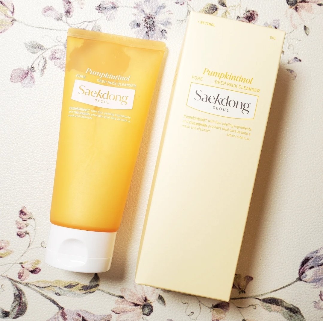 PUMPKINTINOL パッククレンザー/Saekdong SEOUL/洗顔フォームを使ったクチコミ（1枚目）