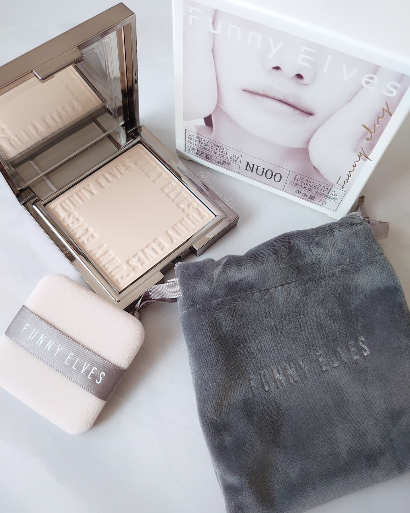 ソフトマットプレストパウダー/FUNNY ELVES方里/プレストパウダーを使ったクチコミ（1枚目）