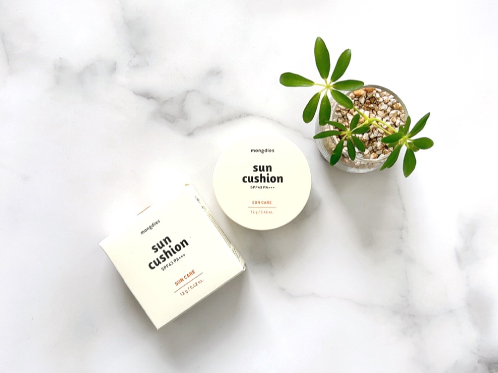 日焼け止めクッション SPF 43 PA+++/モンディエス/日焼け止めローションを使ったクチコミ（1枚目）