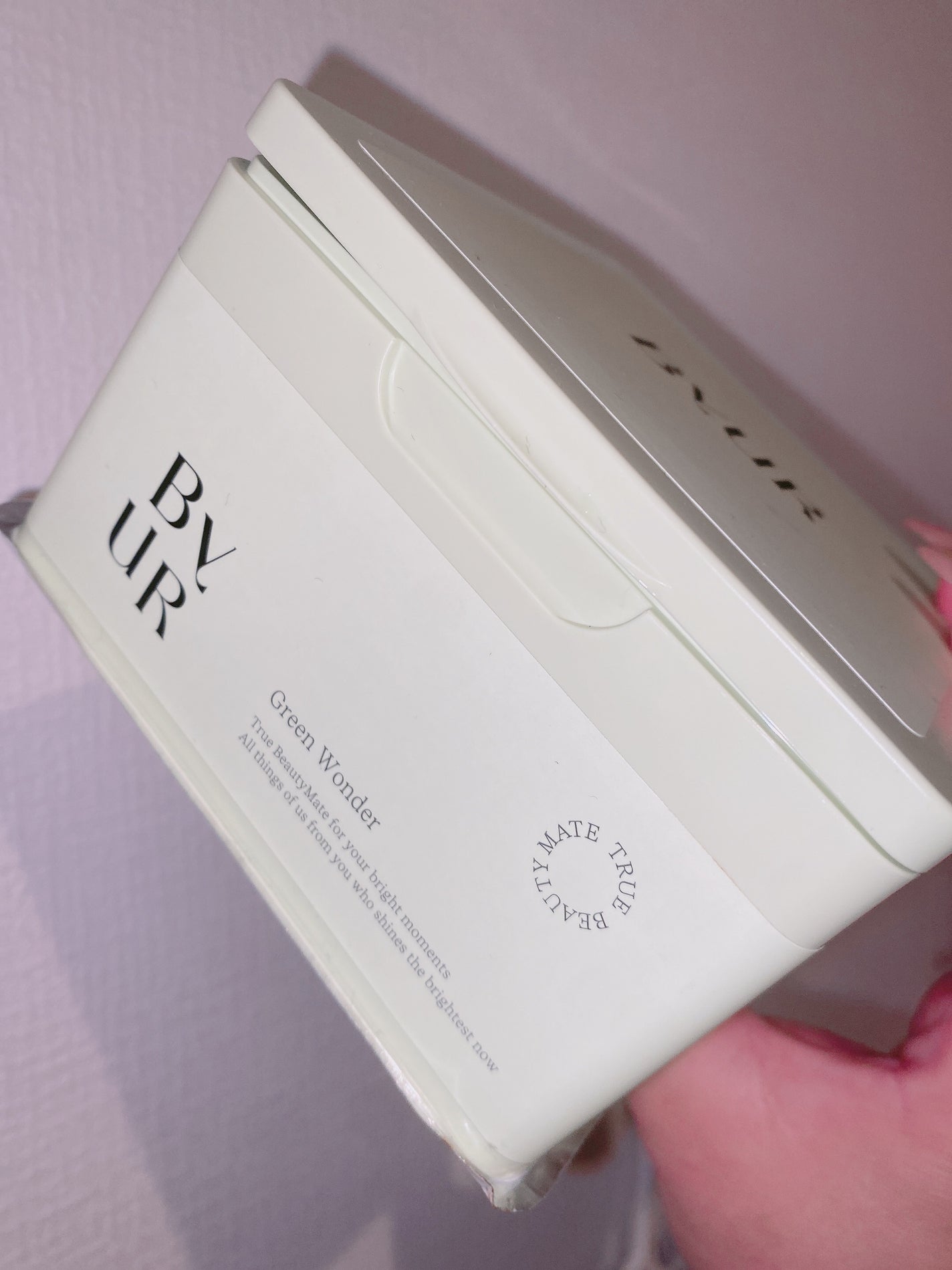 バイユア スージンググリーン デイリーアクアセラムマスク/ByUR/シートマスク・パックを使ったクチコミ(1枚目)