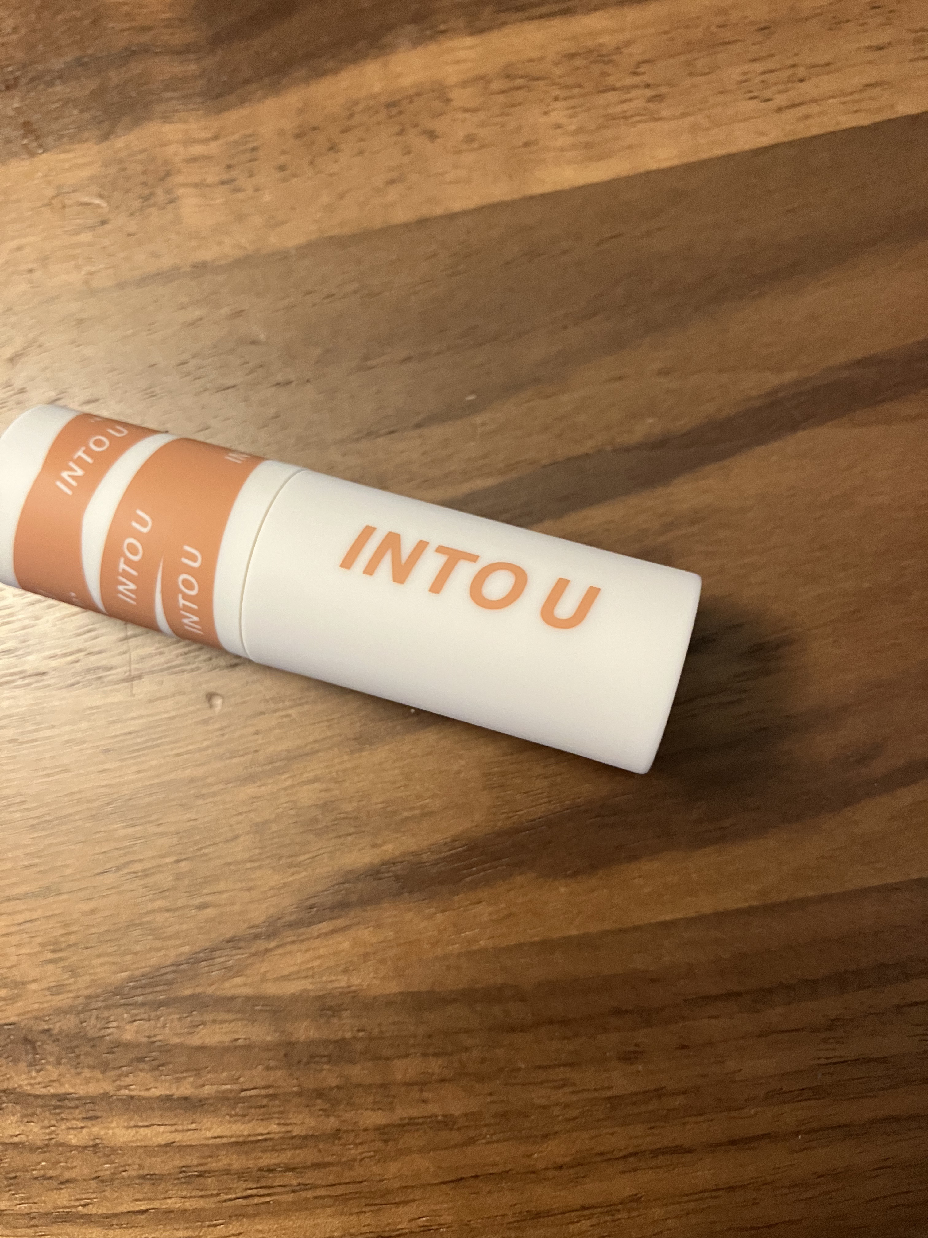 スーパーマットリップ＆チークマッド/INTO U/口紅を使ったクチコミ（3枚目）